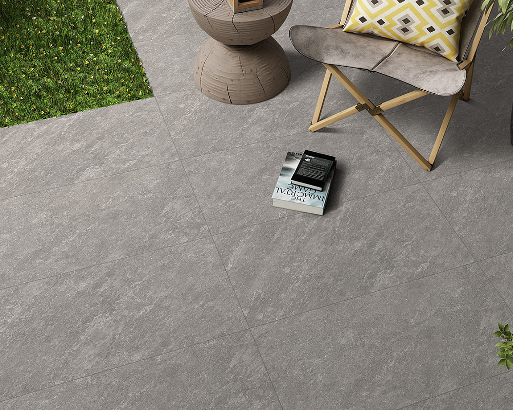 Premium Belgium Stone Black R11 60x60